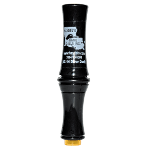 Haydel's Game Calls Single Reed Diver Duck Call (Black)