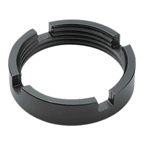 Ergo 4971B Castle Nut Steel Black for ARPlatform