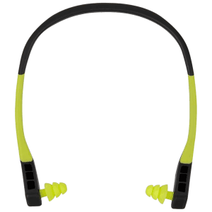 Allen ULTRX Wave Banded Ear Plugs 22 dB Gray/Yellow
