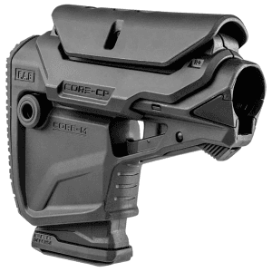 FAB GLCORE M CP Black Stock for AR15/AR10 Mil-Spec Tubes
