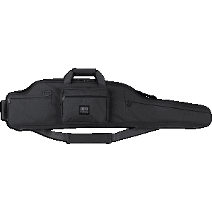 Bulldog Black Smooth Water Resistant Lockable Rifle Case BDT8054B
