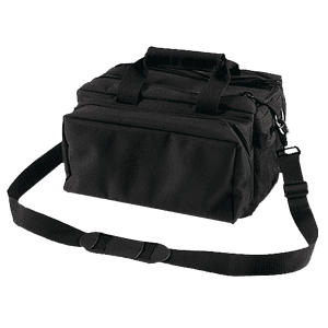 Bulldog Black Nylon Range Bag with Water-Resistant Padding and Crushproof Finish BD910