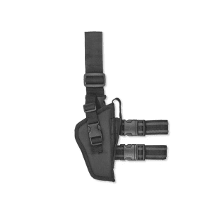 Bulldog Cases Tactical Leg Holster  Right Hand  Fits Most Large Frame Autos (Black)