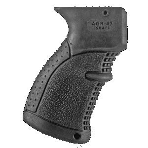 FAB Defense AGR47 AK Pistol Grip  Rubberized  Black Polymer