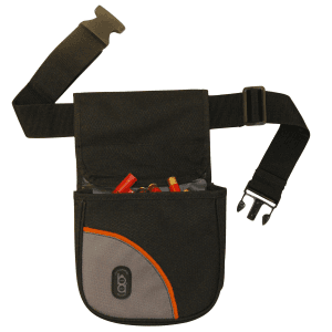 Bob Allen Black Nylon Club Series Divided Shell Pouch