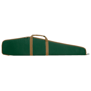 Bulldog Smooth Green Nylon Scoped Rifle Case with Full Length Zipper BD101