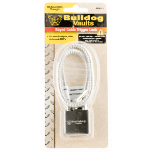 Bulldog Universal Keyed Trigger Lock Cable 15 for Firearm Safety