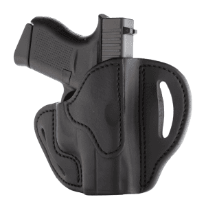 1791 Gunleather Bhc Stealth Black Leather For Glock 43 Pistol Holster BHCSBLR