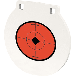 Birchwood Casey White AR500 Steel 6 Round Gong Target
