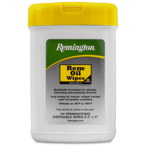 Remington Accessories 16325 Rem Oil  CleansLubricatesProtects Wipes 24 Count