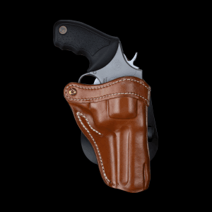1791 Gunleather Rvh2 Right Hand Leather Revolver Holster with Paddle Mount PDHR2CBRR
