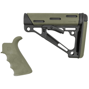 Hogue OverMolded AR15M16 Kit Black Rubber/Polymer