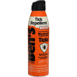 Bens Tick Repellent 6 oz Aerosol EcoSpray Odorless Scent