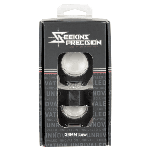 Seekins Precision 34mm Scope Rings Anodized 7075-T6 Aluminum