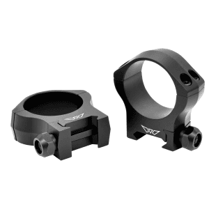 Warne 34mm Medium (1.07'') Rings  Black