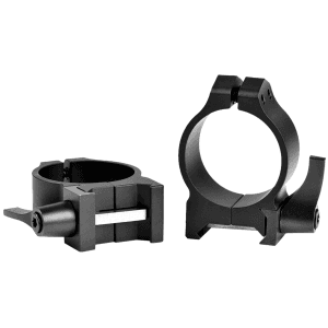 Warne 30mm Low (0.840'') Qd Rings  Black
