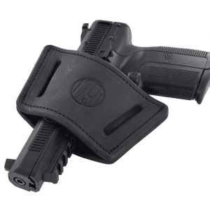 1791 Gunleather Uiw Max Black Leather Large Handgun Holster with Belt Clip UIWXSBLA