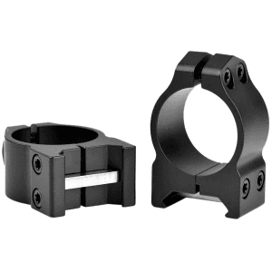 Warne 1'' Low (0.750'') Fixed Rings  Black