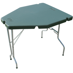 MTM Predator Shooting Table Forest Green Polymer 30 High