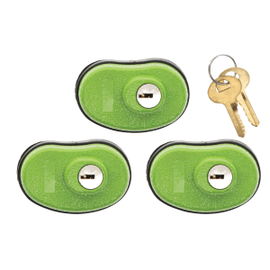 Lockdown Keyed Trigger Lock Green Rubber