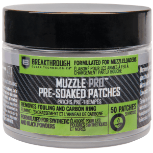 Breakthrough Clean Muzzle Pro Pre-Soaked Patches (50-Pack)